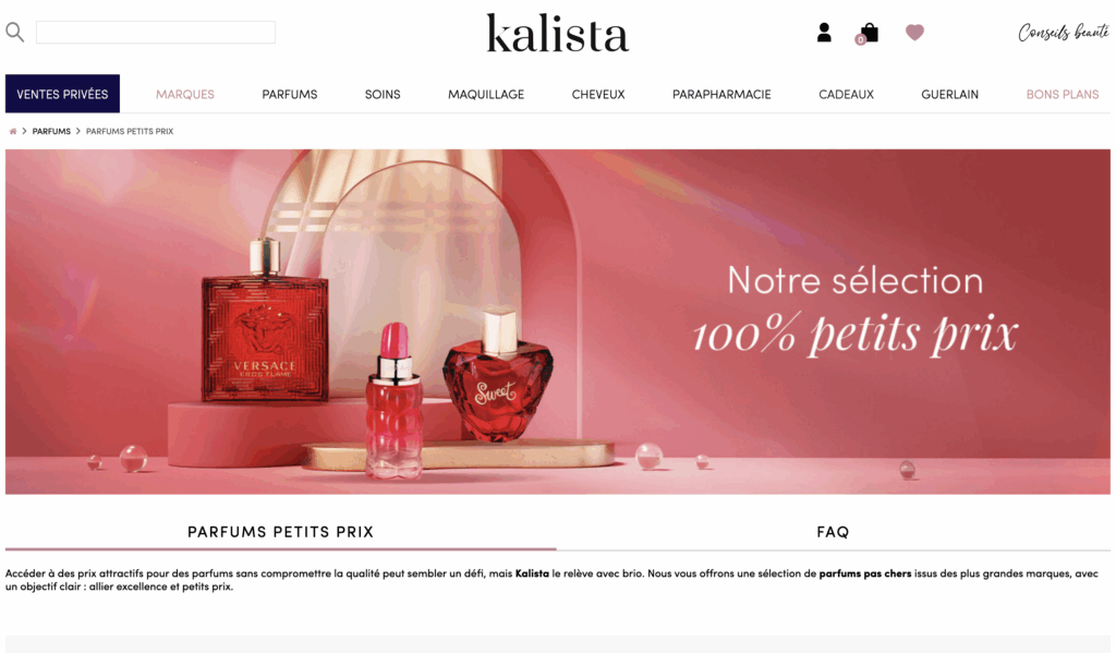 kalista parfum avis