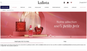 kalista parfum avis