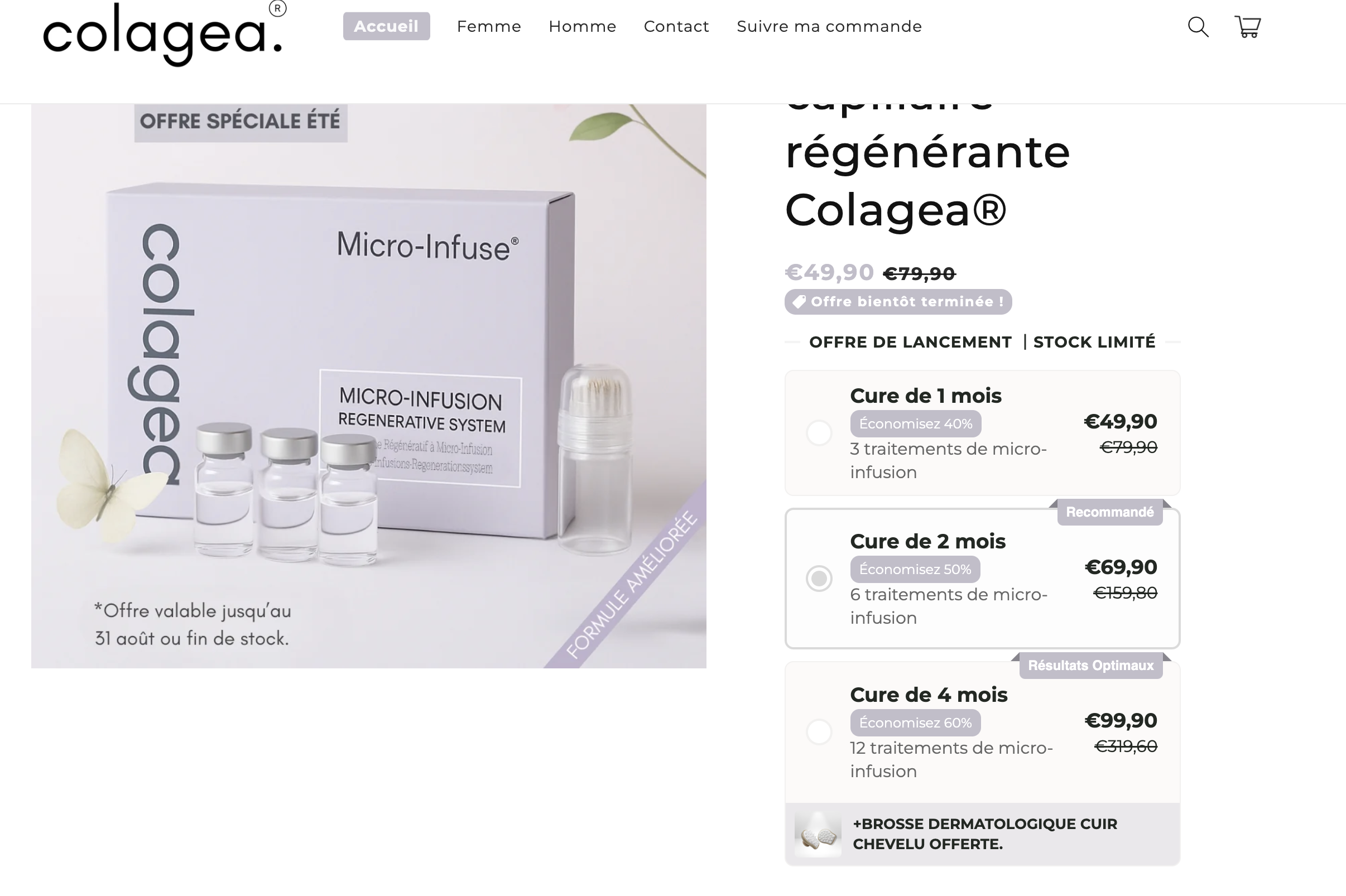 Colagea micro infusion avis