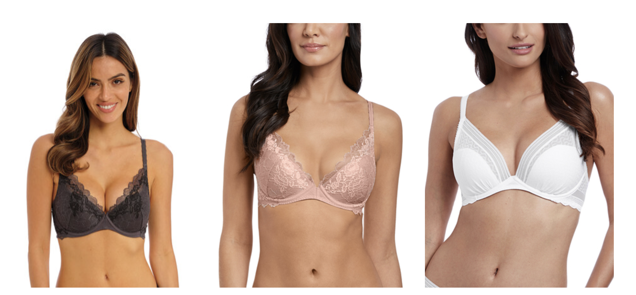 soutien-gorge décolleté plongeant