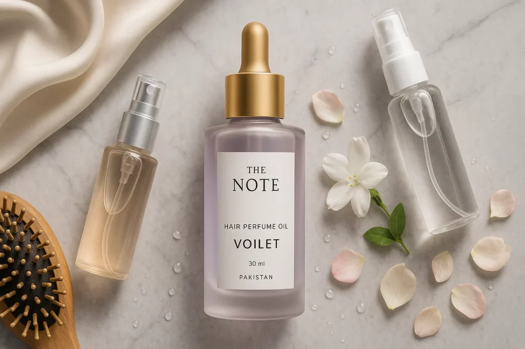 Parfum pour cheveux vs Brume & Huile parfumée