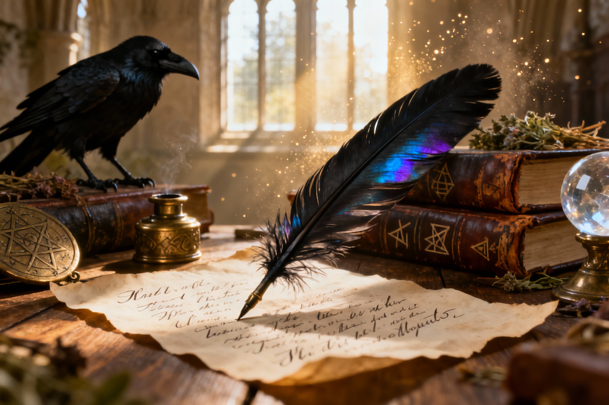 Plume noire signification : quel message spirituel se cache derrière ?