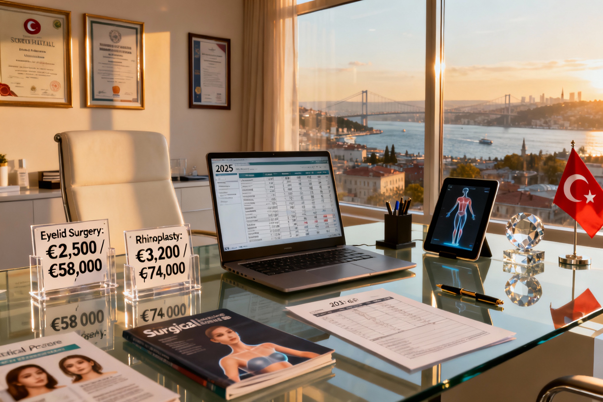 Tarifs chirurgie esthétique en Turquie : guide complet 2025