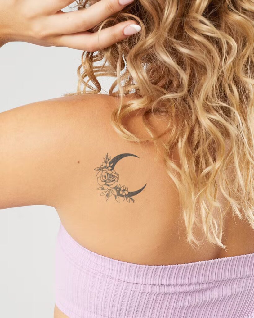 signification Tatouage Lune