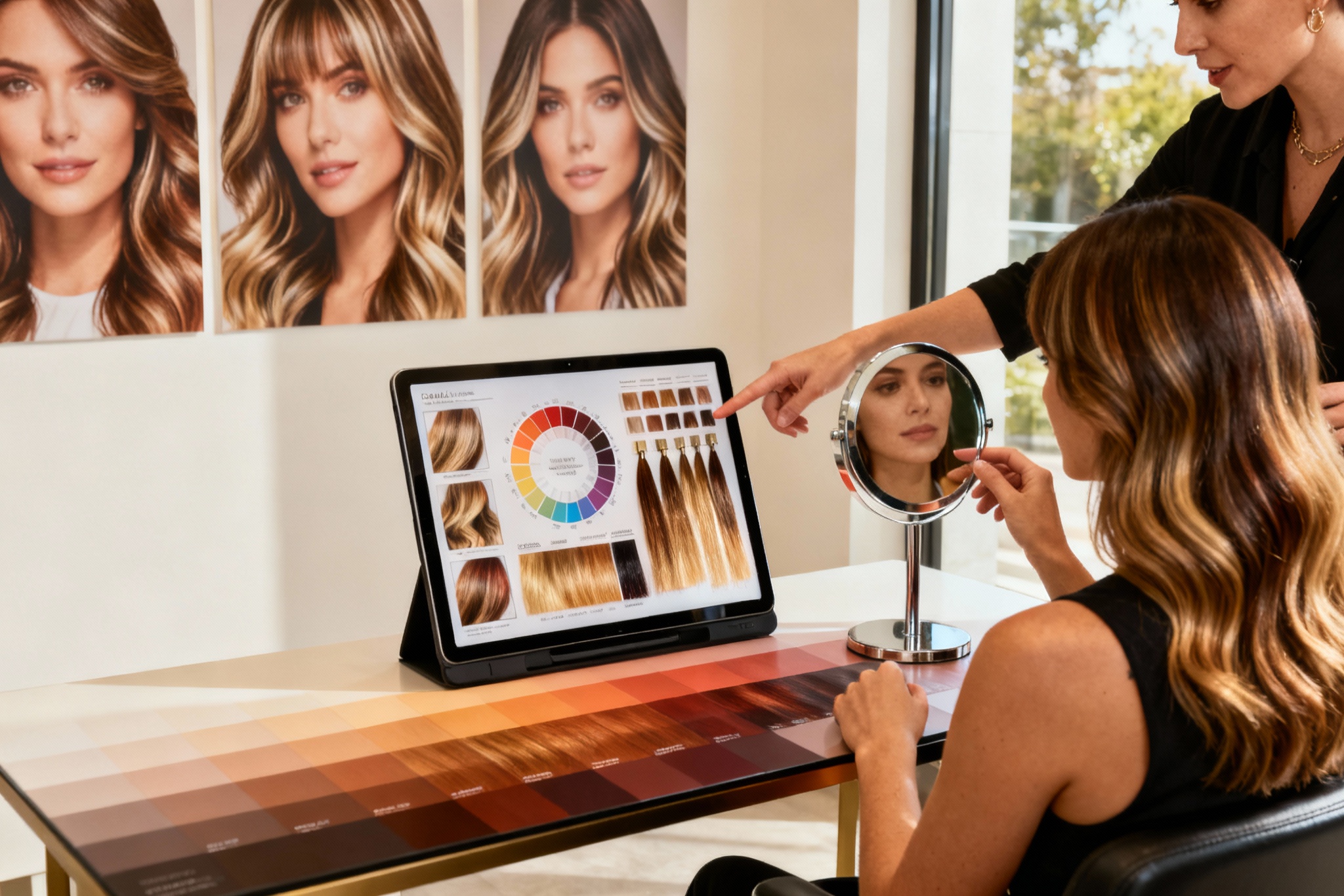 Illustration : Balayage ou mèches : quelle technique de coloration choisir pour vos cheveux ?