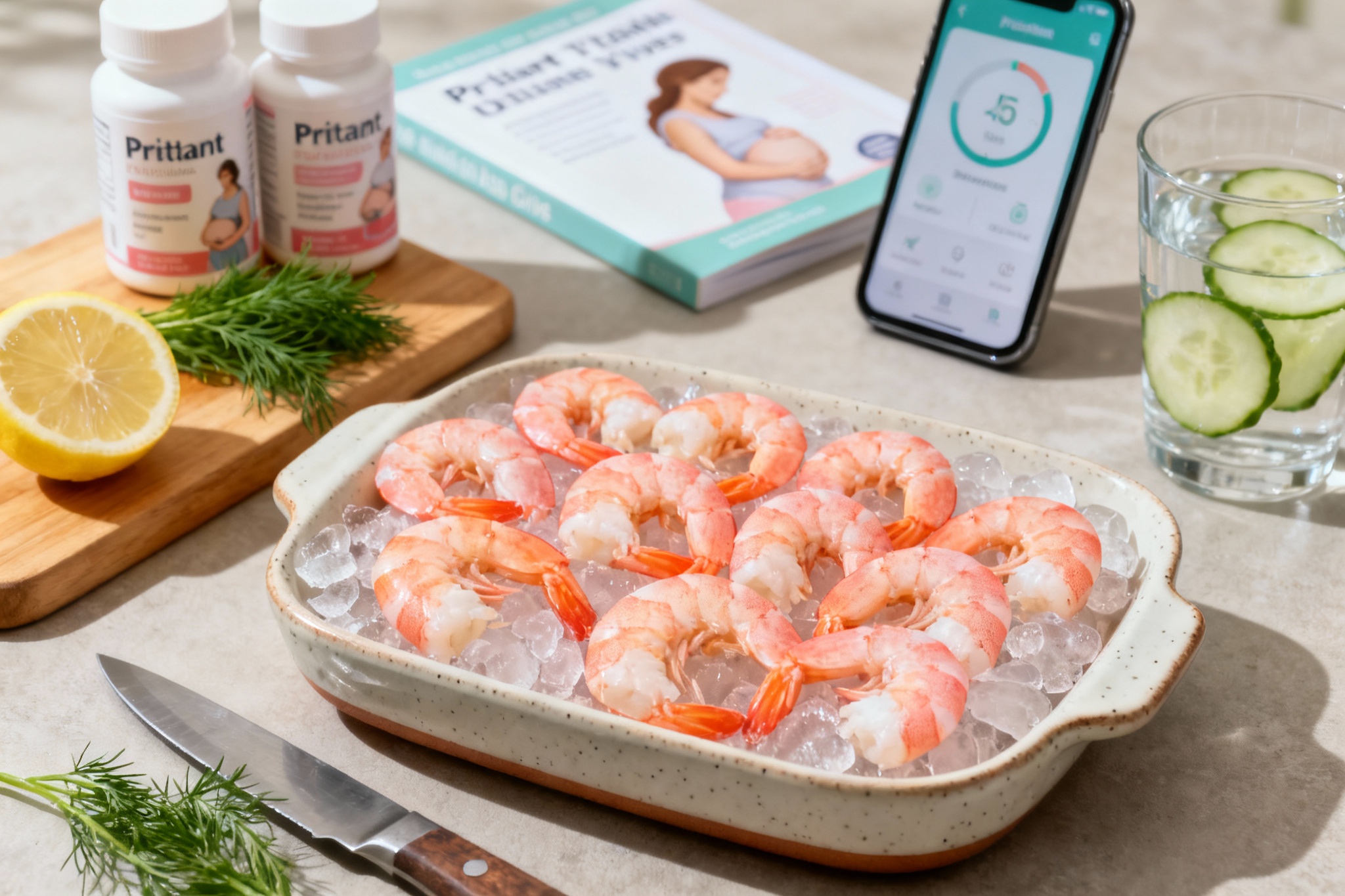 Crevettes enceinte : peut-on en manger sans risque ?