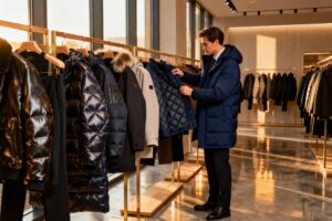 Illustration : Doudoune homme hiver 2026 : tendances, coupes et matières