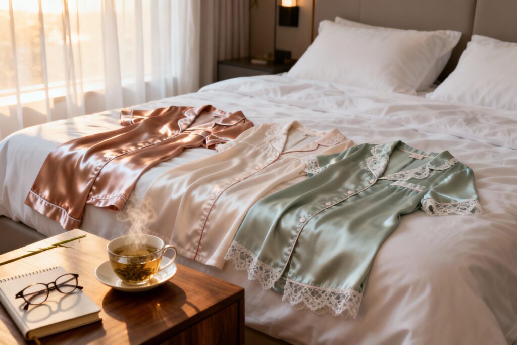 Illustration : Comment choisir le bon pyjama femme pour un sommeil réparateur