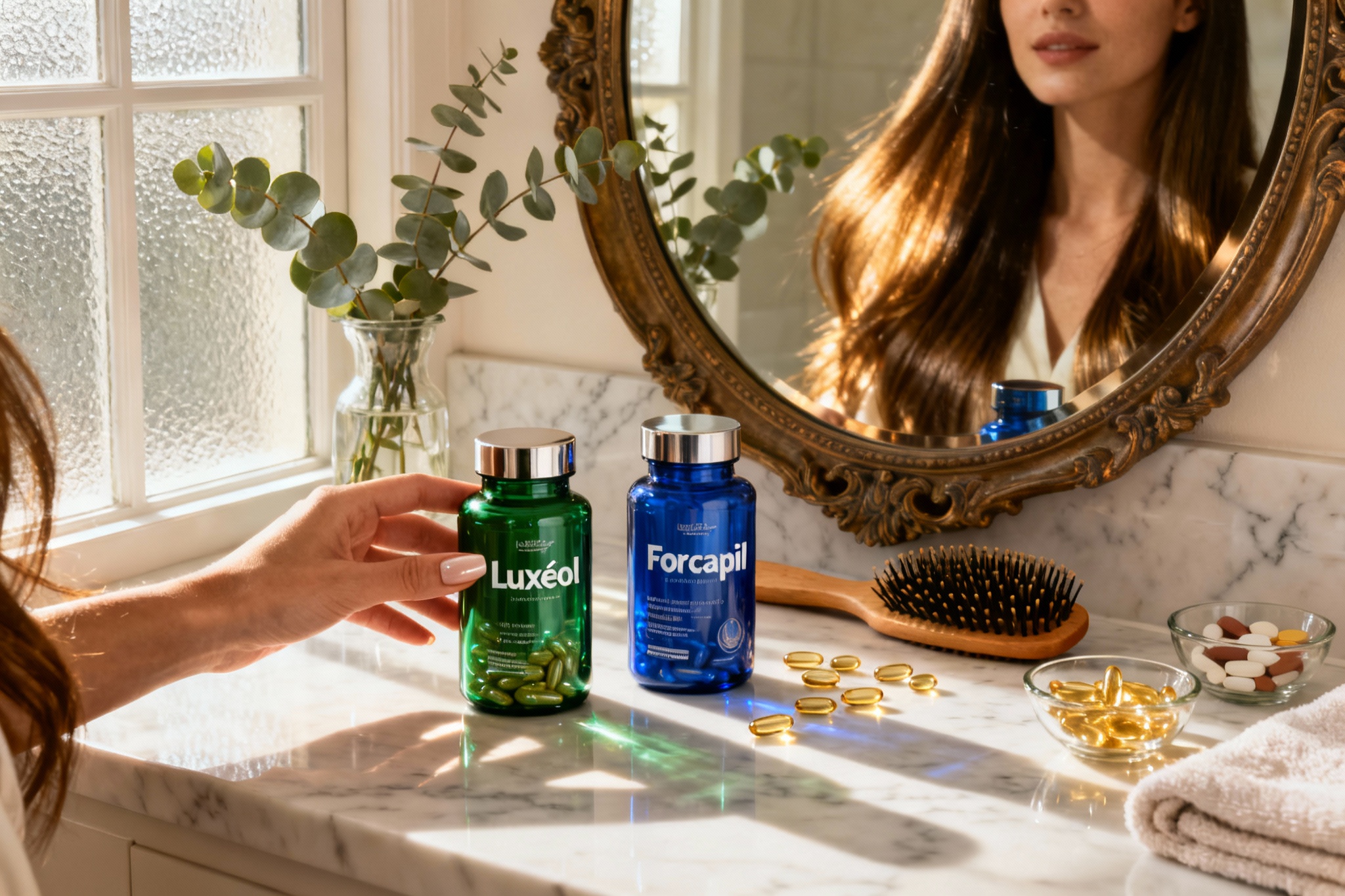 Luxéol vs Forcapil : quel complément choisir pour vos cheveux ?