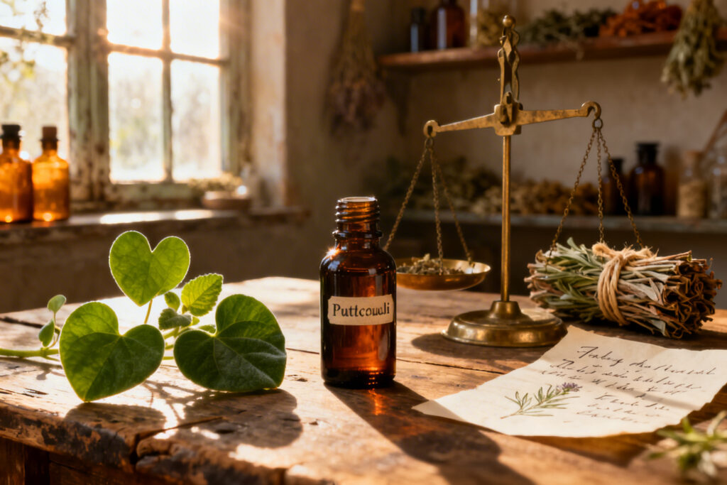 Illustration : Patchouli : les secrets d&rsquo;un parfum envoûtant