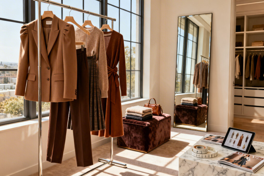 Illustration : Morphologie en H : comment sublimer votre silhouette rectangle