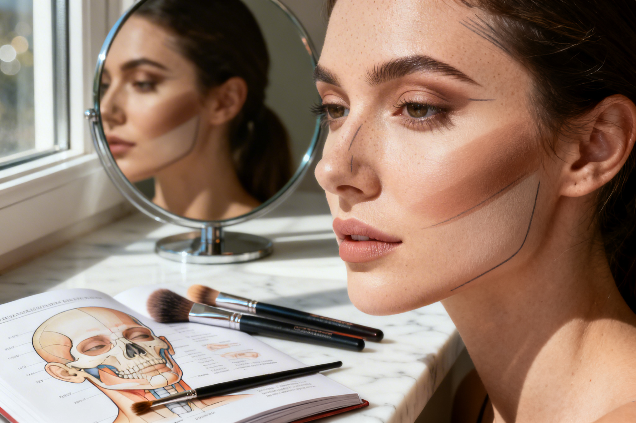 Illustration : Contouring débutante : guide pratique et astuces beauté 2026