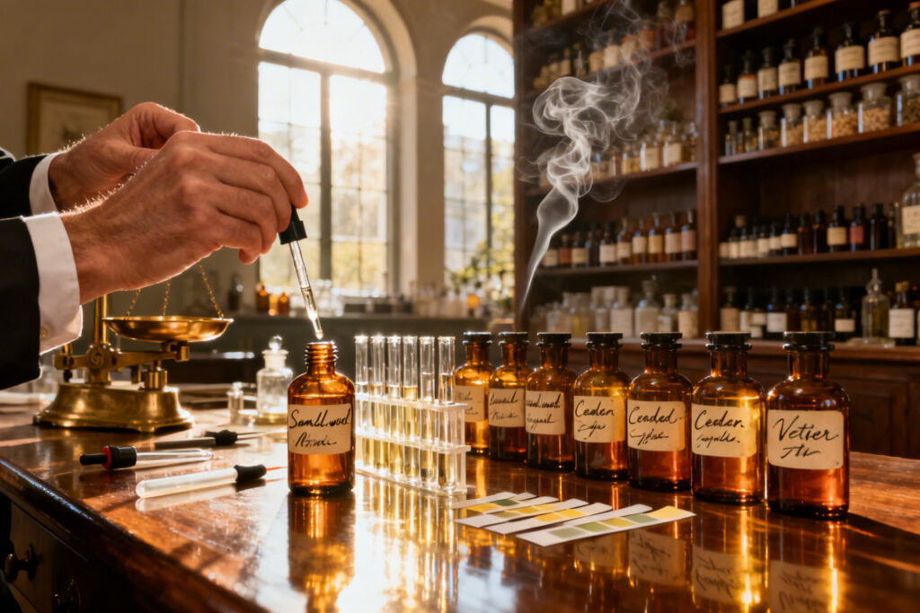 Illustration : Oud, encens, myrrhe : les piliers olfactifs de la parfumerie orientale