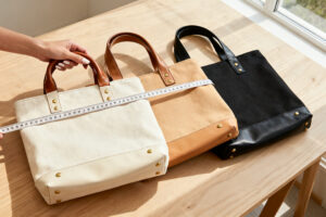 Illustration : sac cabas cuir élégant pour femme